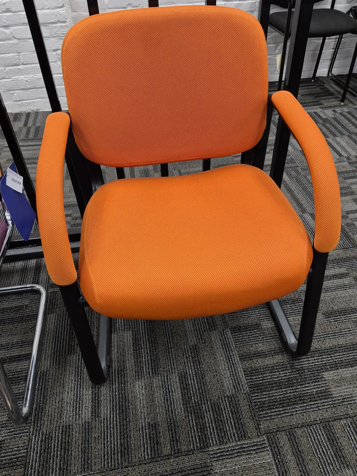 Orange Side Chair - Clearance